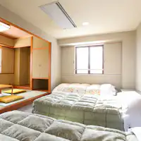 นี่คือห้องพักสไตล์ญี่ปุ่นและตะวันตกขนาด 29 ตารางเมตร