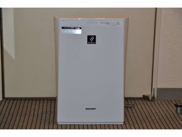 ห้องพักทุกห้องมีเครื่องฟอกอากาศครบครัน