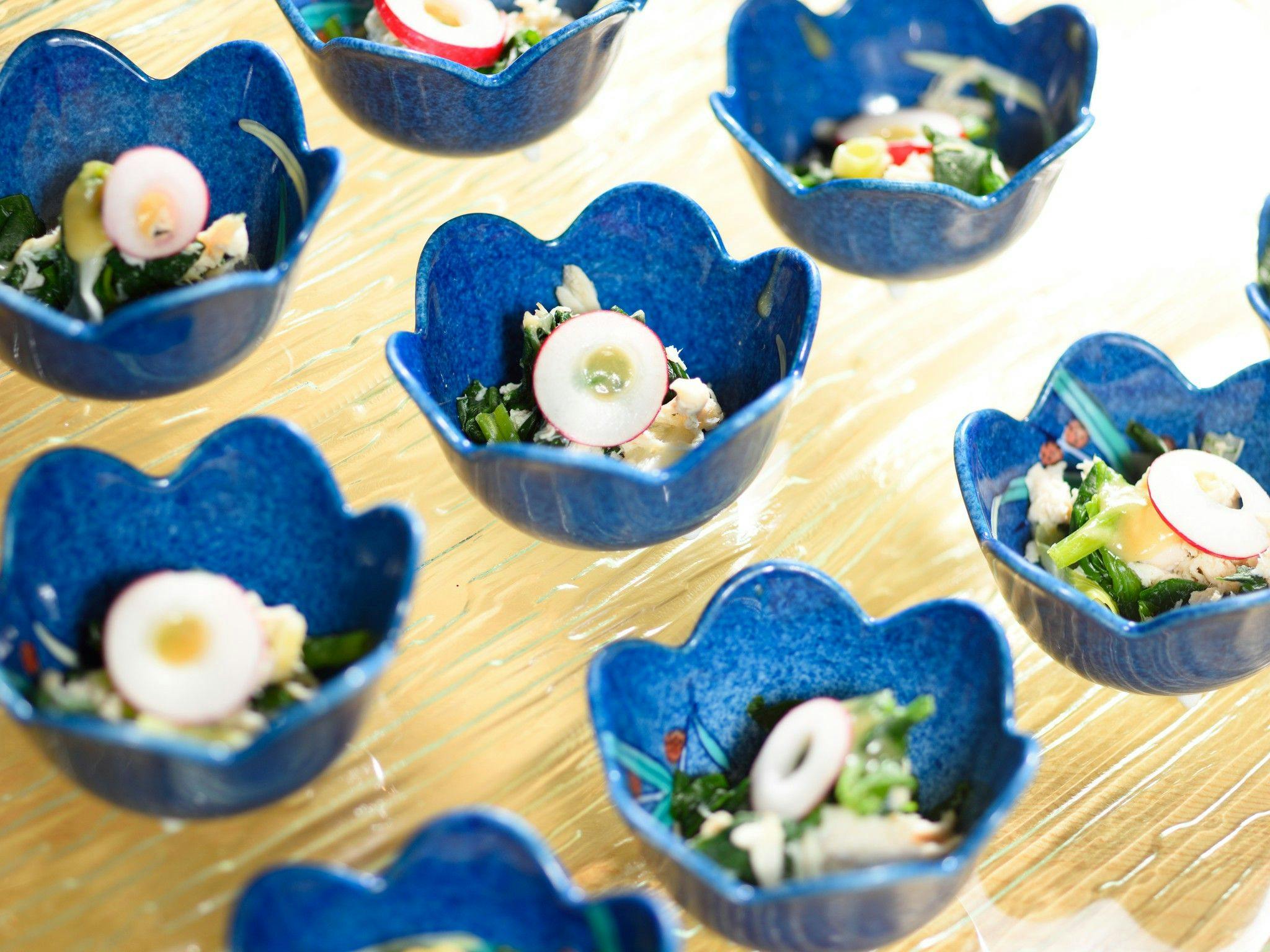 【อาหารเช้า】ถ้วยเล็กหลากสี