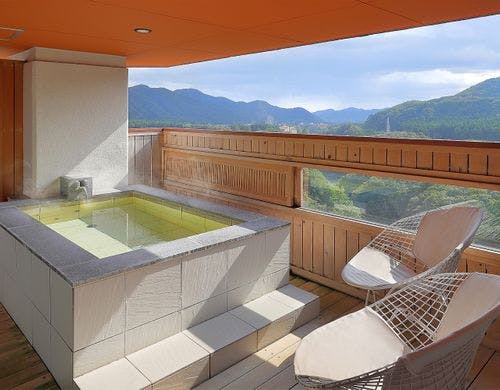 【和洋室】最上階・露天風呂付客室