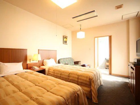 【Kamar Twin Sudut】Dengan Pemandian Panorama