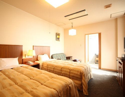 【展望風呂付】コーナーツインルーム