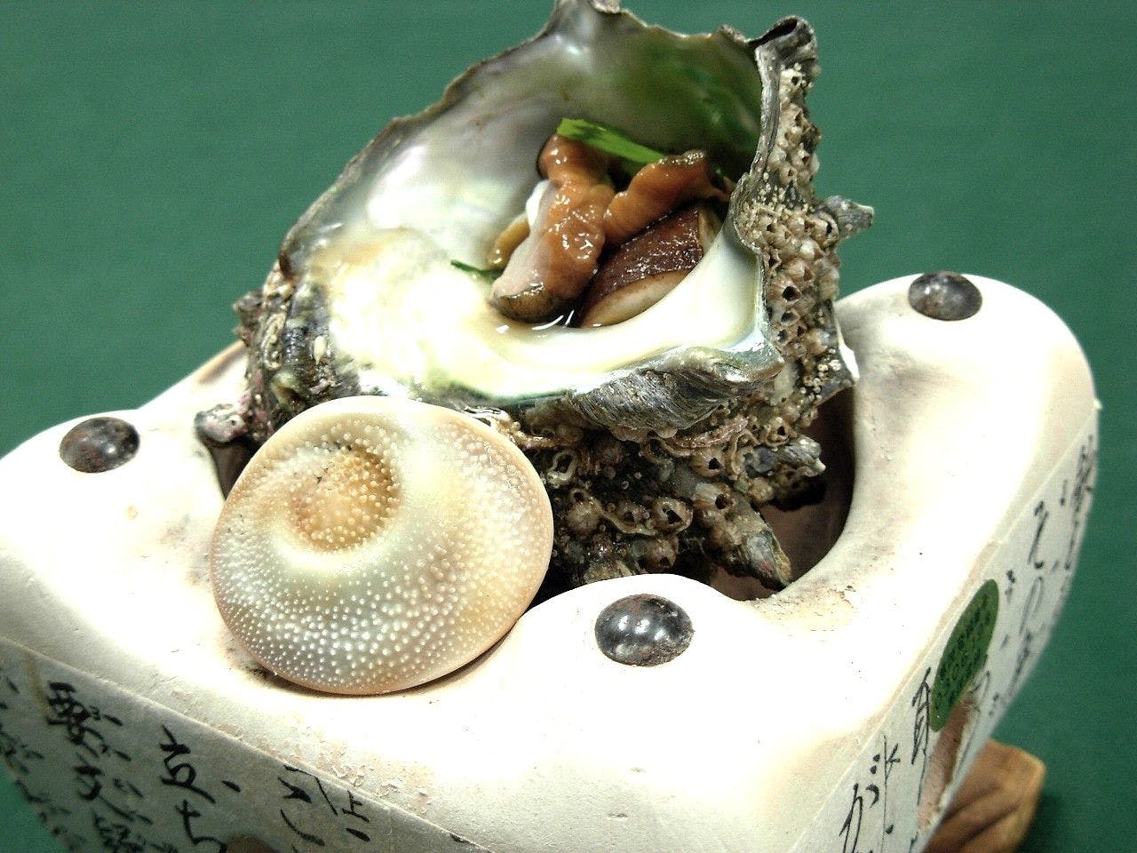 Kerang panggang (pesanan khusus)