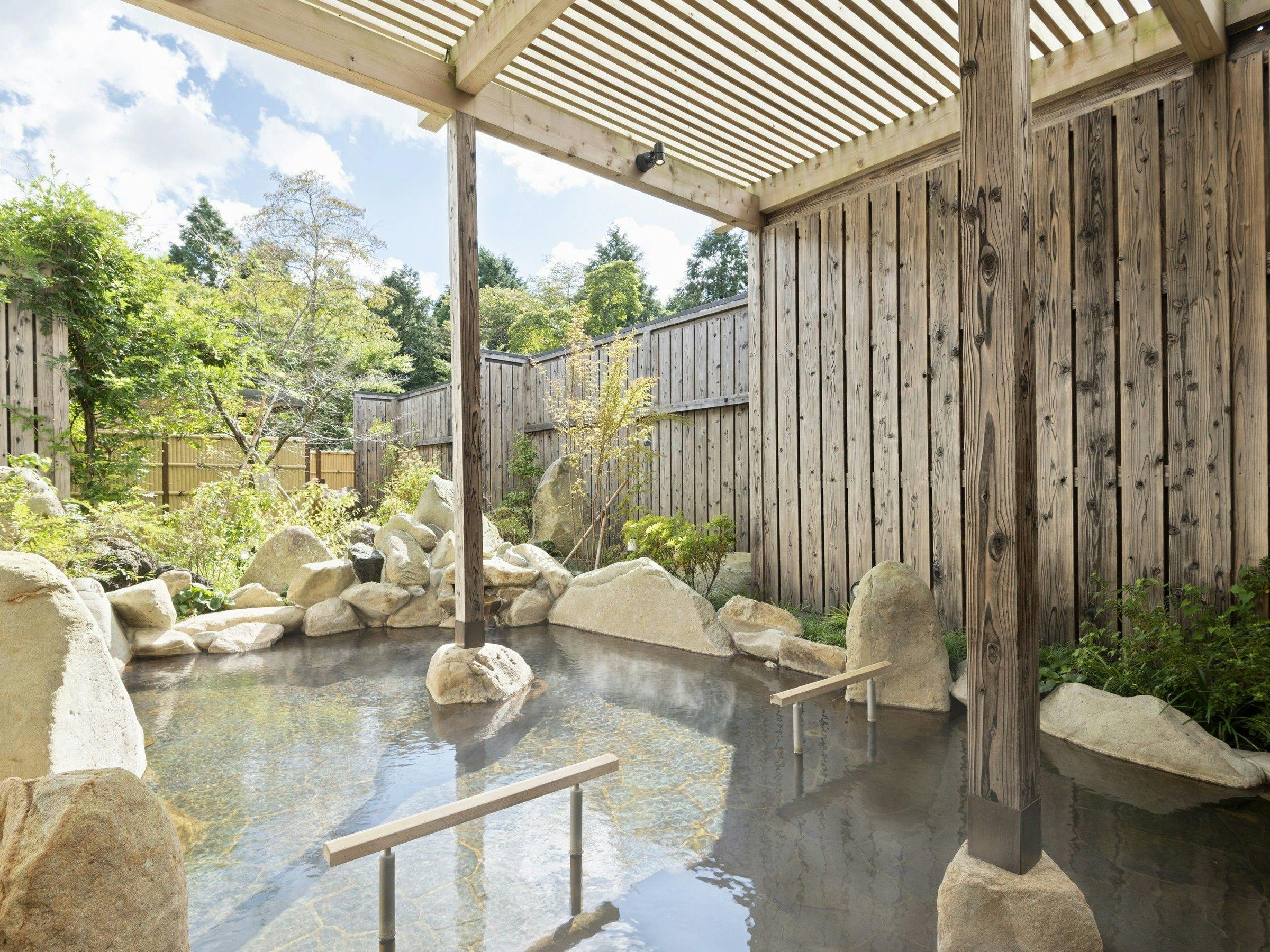 Pemandian air panas terbuka 'Air Kecantikan Kulit'