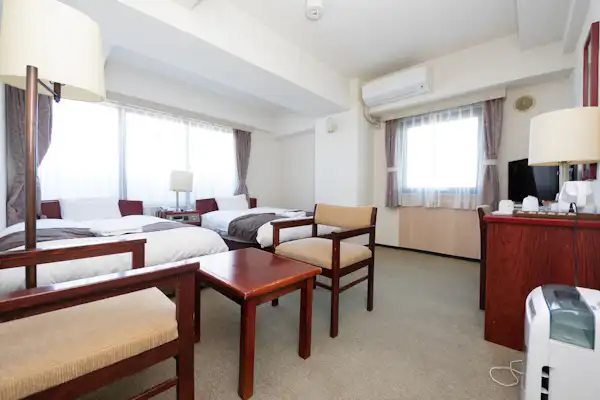 ห้องพักเตียงคู่ (ขนาดใหญ่)