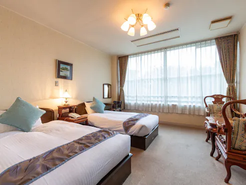 Lantai 2 Gedung Utama, Kamar Twin Gaya Barat