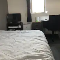 ห้องพักทุกห้องมีเตียงคู่