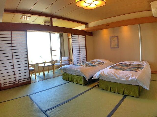 【禁煙】和室10畳ツインベット