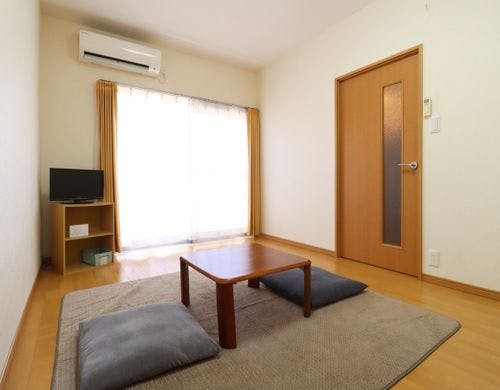 【喫煙／1DK】冷蔵庫や電子レンジも完備