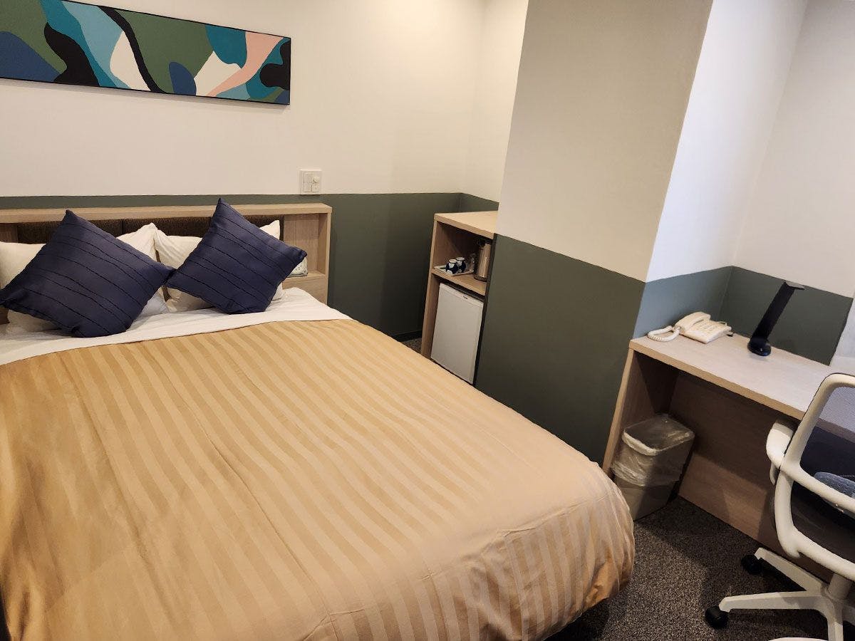 【ตัวอย่างห้องพัก】ห้องดับเบิลมาตรฐานปลอดบุหรี่