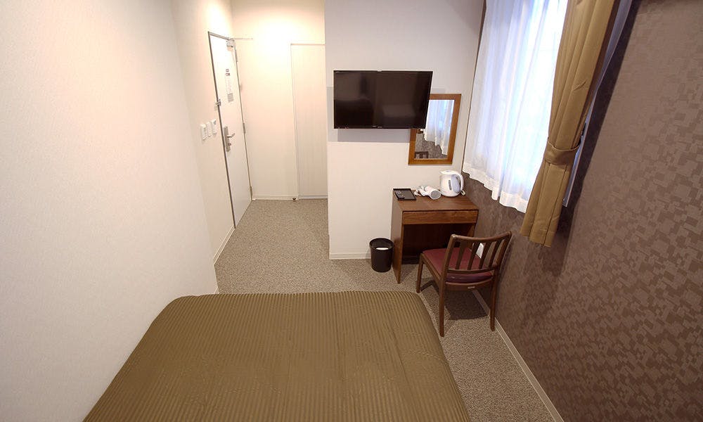 ห้องพักเตียงคู่ 【เตียงกว้าง 140 ซม. 1 เตียง】