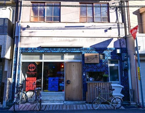 ・扉の先が宿泊スペース