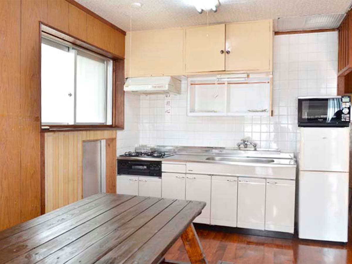 Anda dapat menikmati memasak di dapur yang luas.