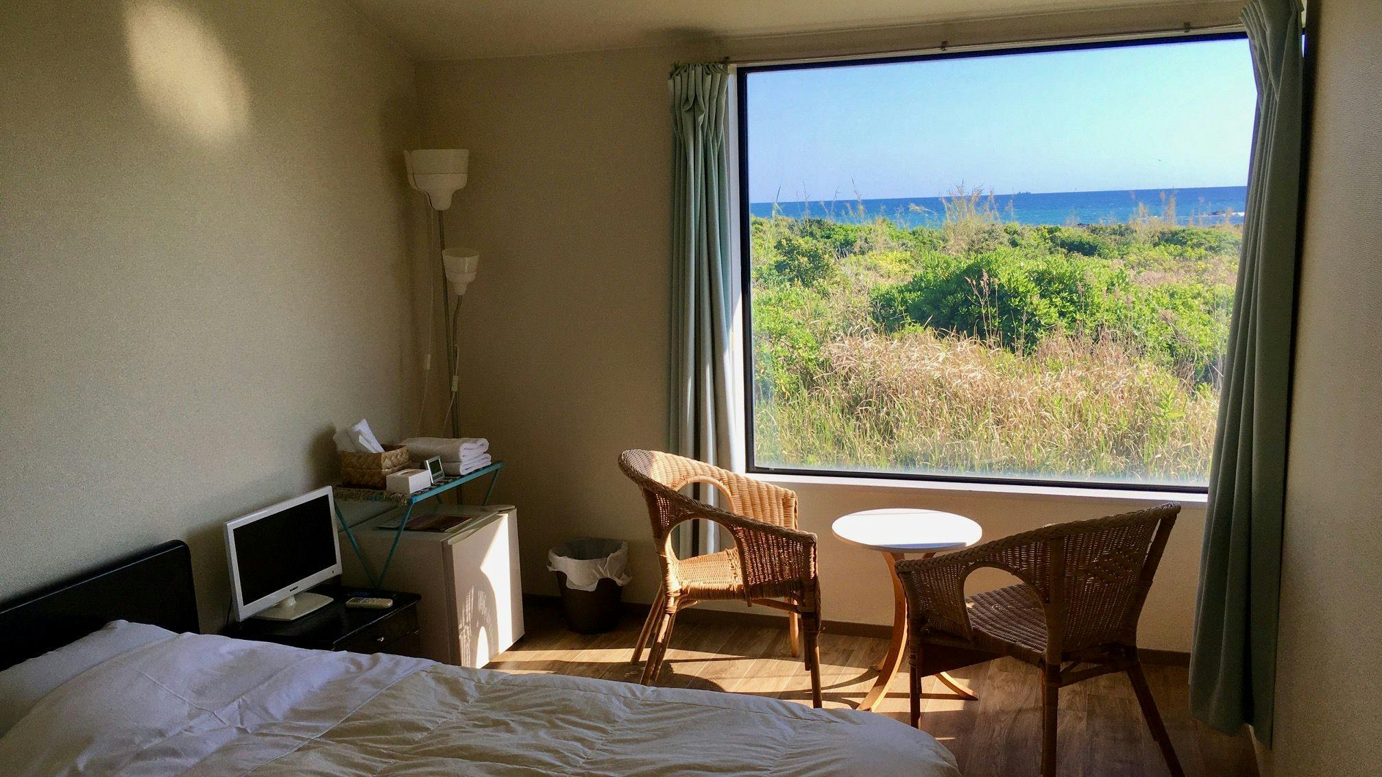 ห้องพักเตียงคู่วิวทะเล