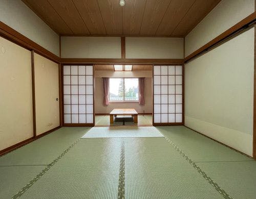 和室12畳　落ち着い他雰囲気の和室です