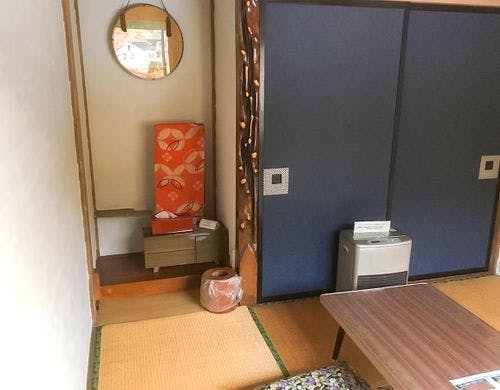 ・ご自身でお布団を敷いてご利用ください