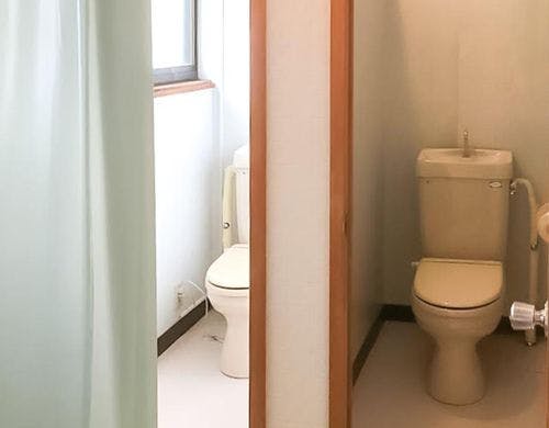 ・トイレは1階と2階にございます