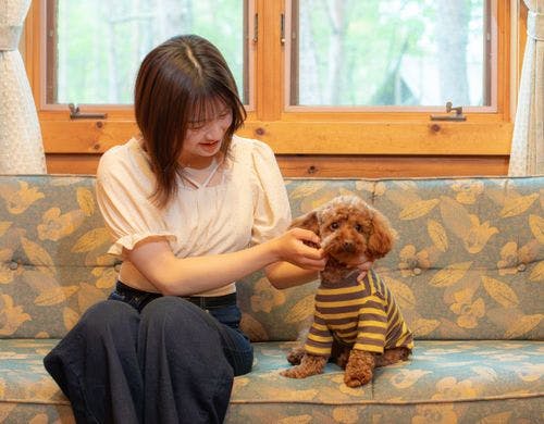 愛犬と一緒にコテージ宿泊可能です！