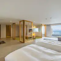 ห้องพัก wan พร้อมอ่างอาบน้ำกึ่งเอาต์ดอร์