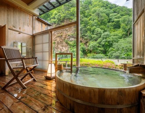【露天風呂付客室｜紅雲閣】