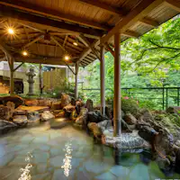 【노천탕・카모시카노유】