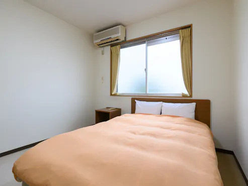 【ปลอดบุหรี่】ห้องเตียงคู่