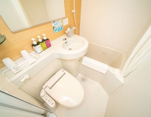 全室にユニットバス完備