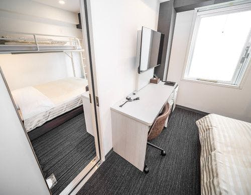スーパールームが２部屋繋がったお部屋