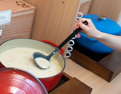 スープもご用意しております