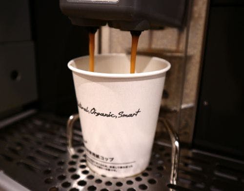 朝食の後は挽き立てコーヒーでほっと一息♪