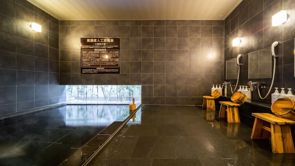 High Concentration Carbonated Spring Shichifukujin no Yu Super Hotel Shinagawa Shinbamba