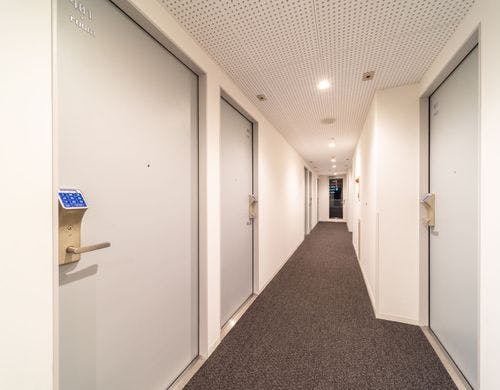 清潔感のある廊下