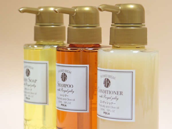 ผลิตภัณฑ์ "Shower Break Plus" จากบริษัท POLA