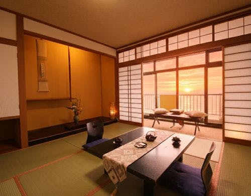 【海側客室】＜オーシャンビュー和室＞