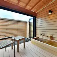 ห้องพักสไตล์ญี่ปุ่นและตะวันตกพร้อมอ่างอาบน้ำกึ่งกลางแจ้ง 301