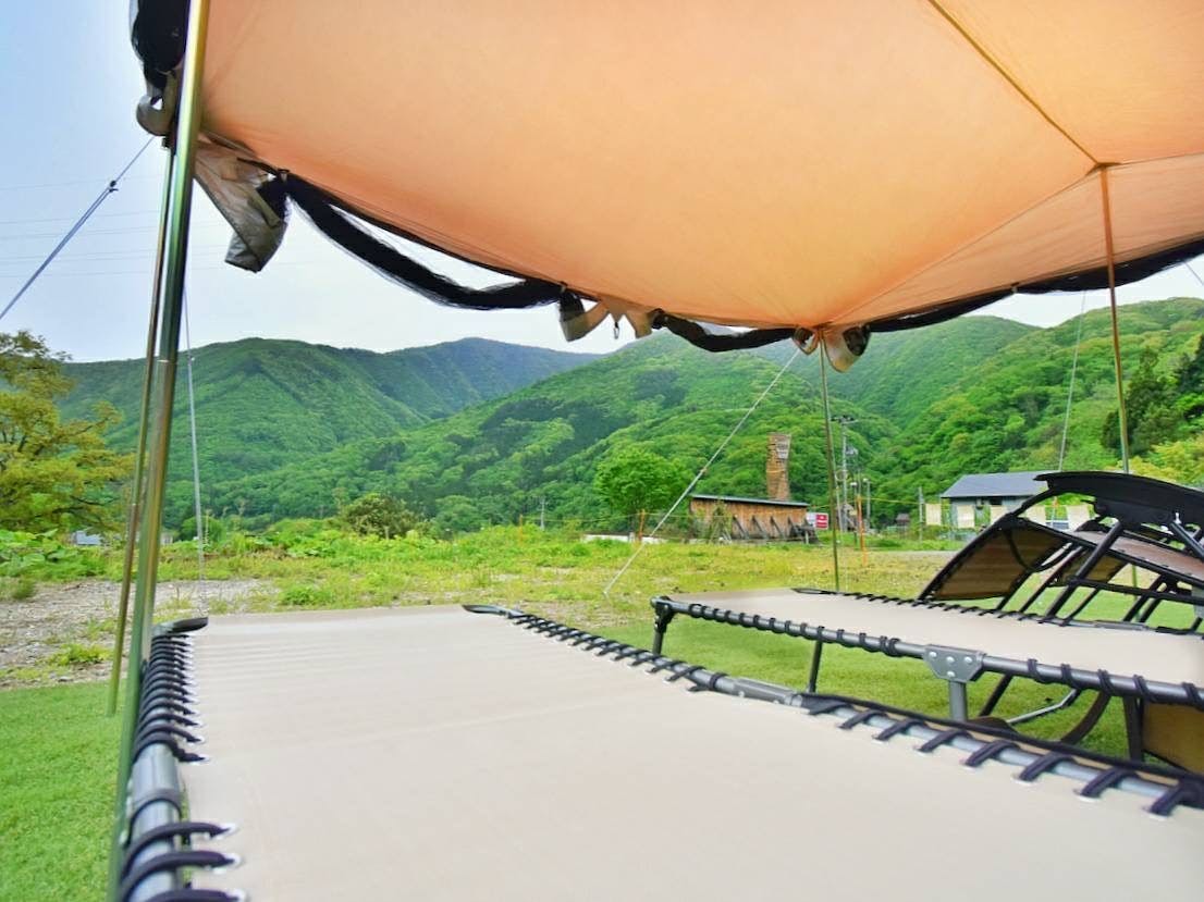 텐트 사우나를 즐기실 수 있습니다.