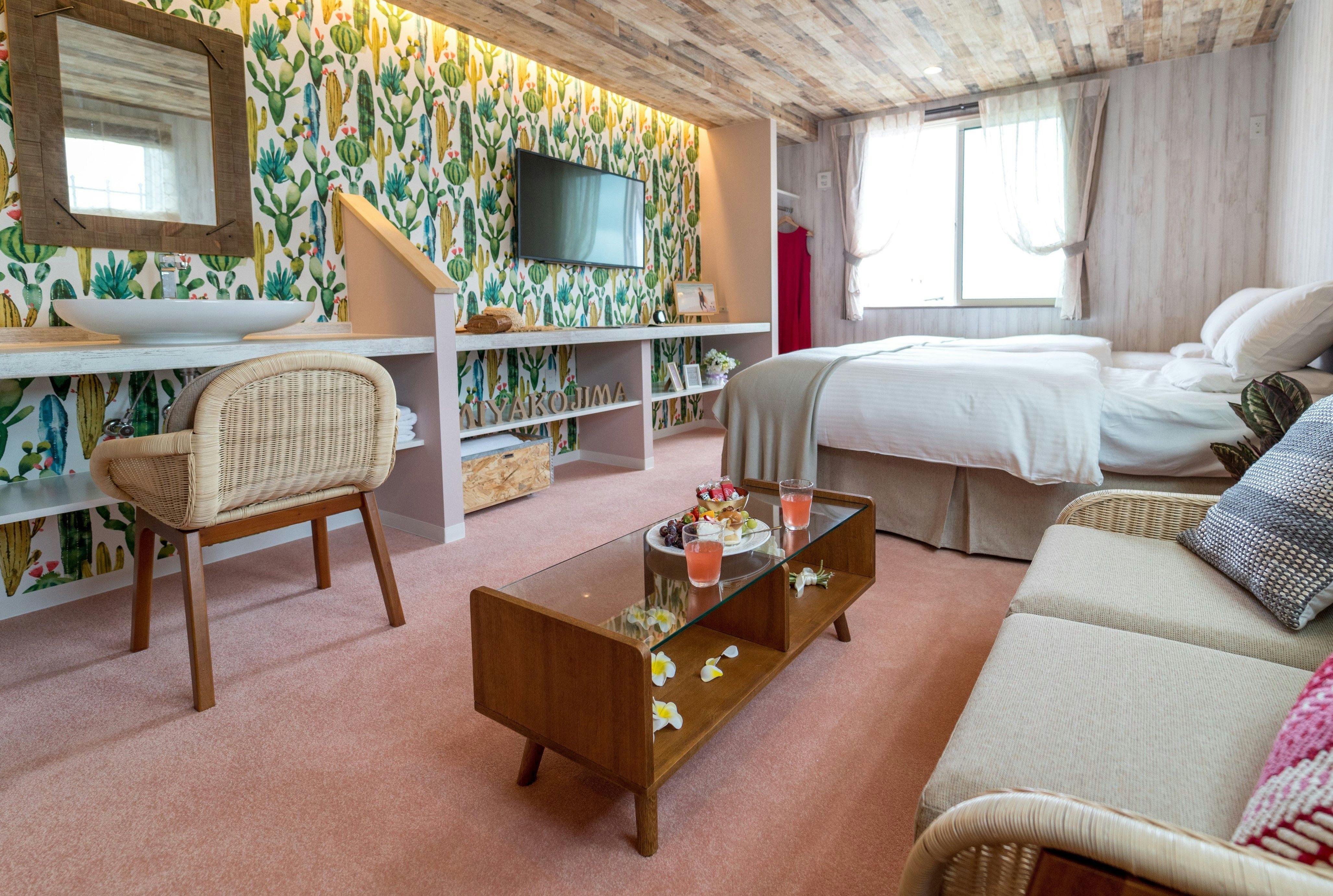 Bilik Konsep 【Tropical】 (23m²)