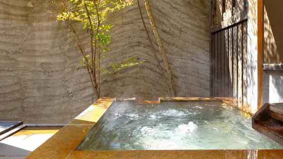 ห้องพักสไตล์ญี่ปุ่น-ตะวันตก ขนาด 20 ตร.ม. พร้อมอ่างอาบน้ำกลางแจ้ง