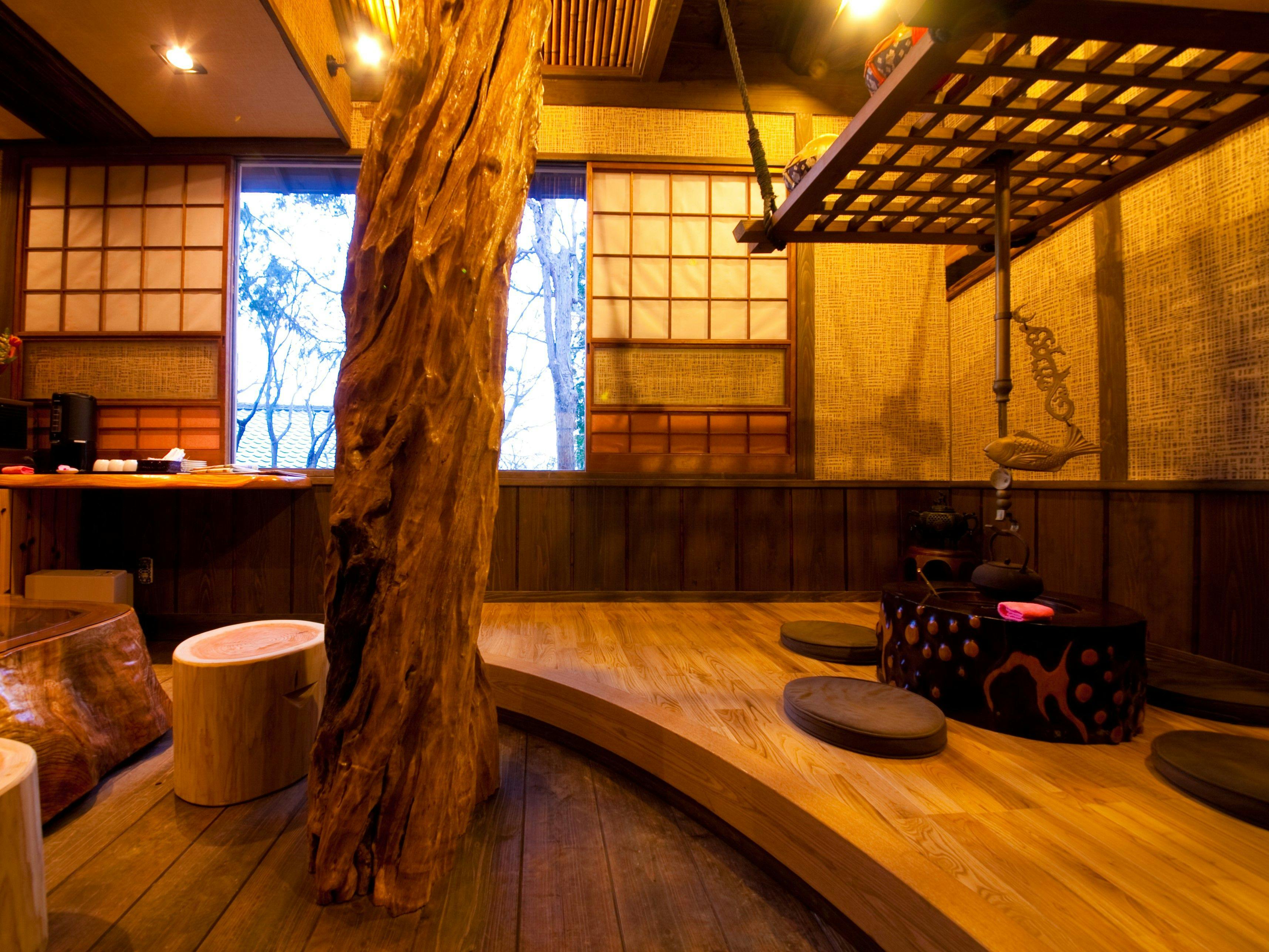 ศาลาพักผ่อนหลังแช่น้ำร้อน