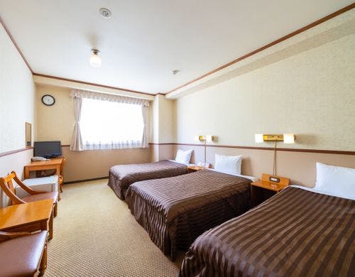 【３名様用トリプルルーム】２２平米