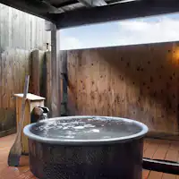 전용 노천탕 '차코이 마루유'