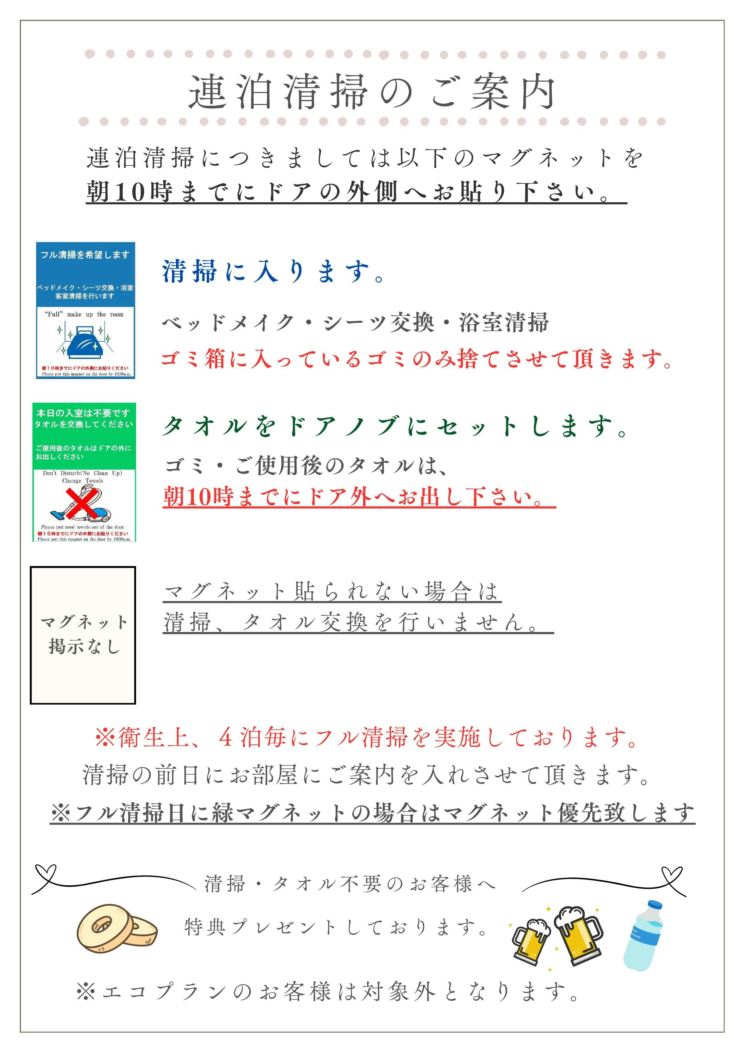 Informasi Pembersihan untuk Malam Berturut-turut