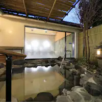 【โรงแรมอาเคเนะ】บ่อน้ำพุร้อนหินธรรมชาติ