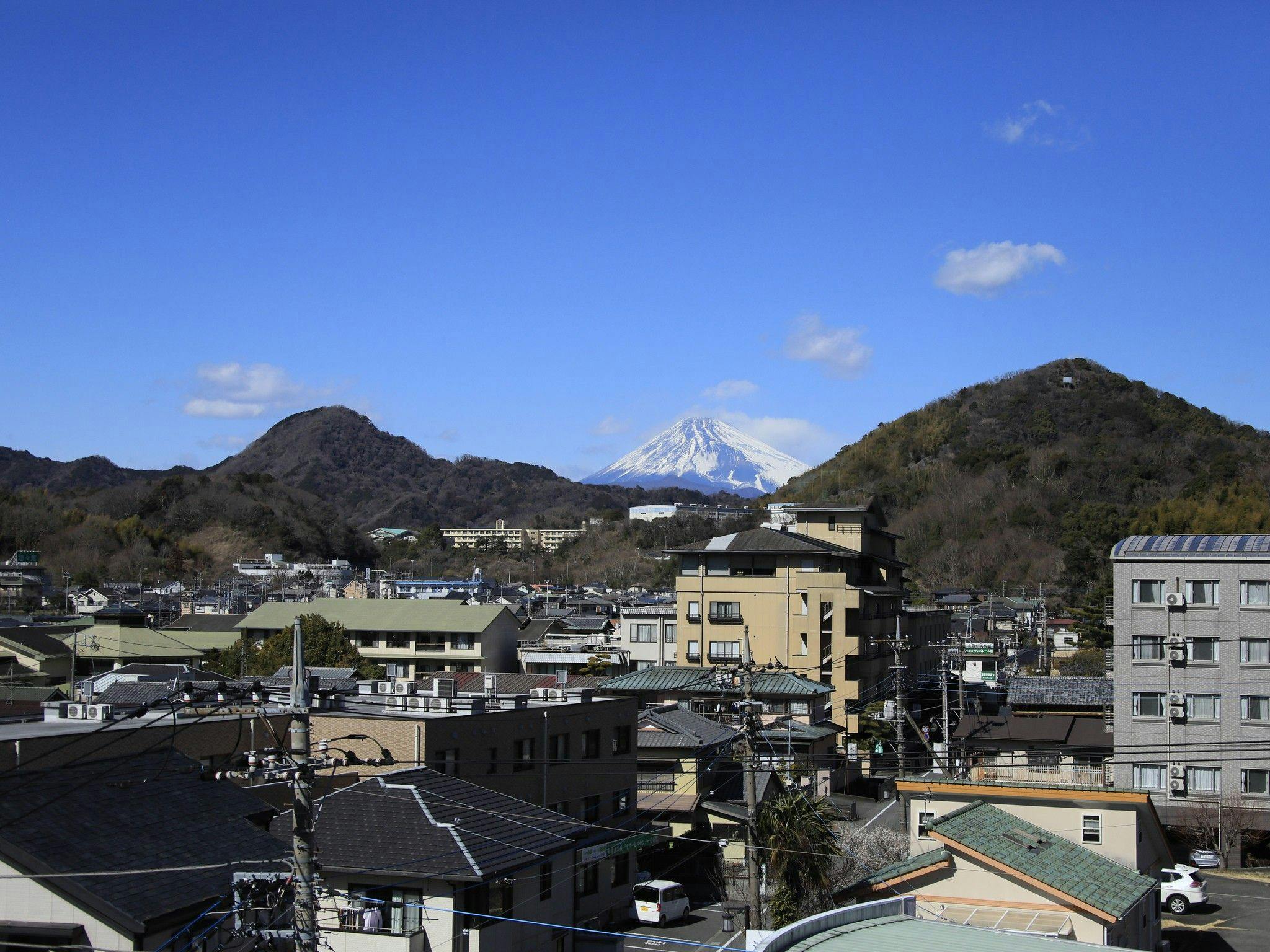 【โรงแรมอาเคะเนะ】วิวจากห้องพักฝั่งภูเขาไฟฟูจิ (1)