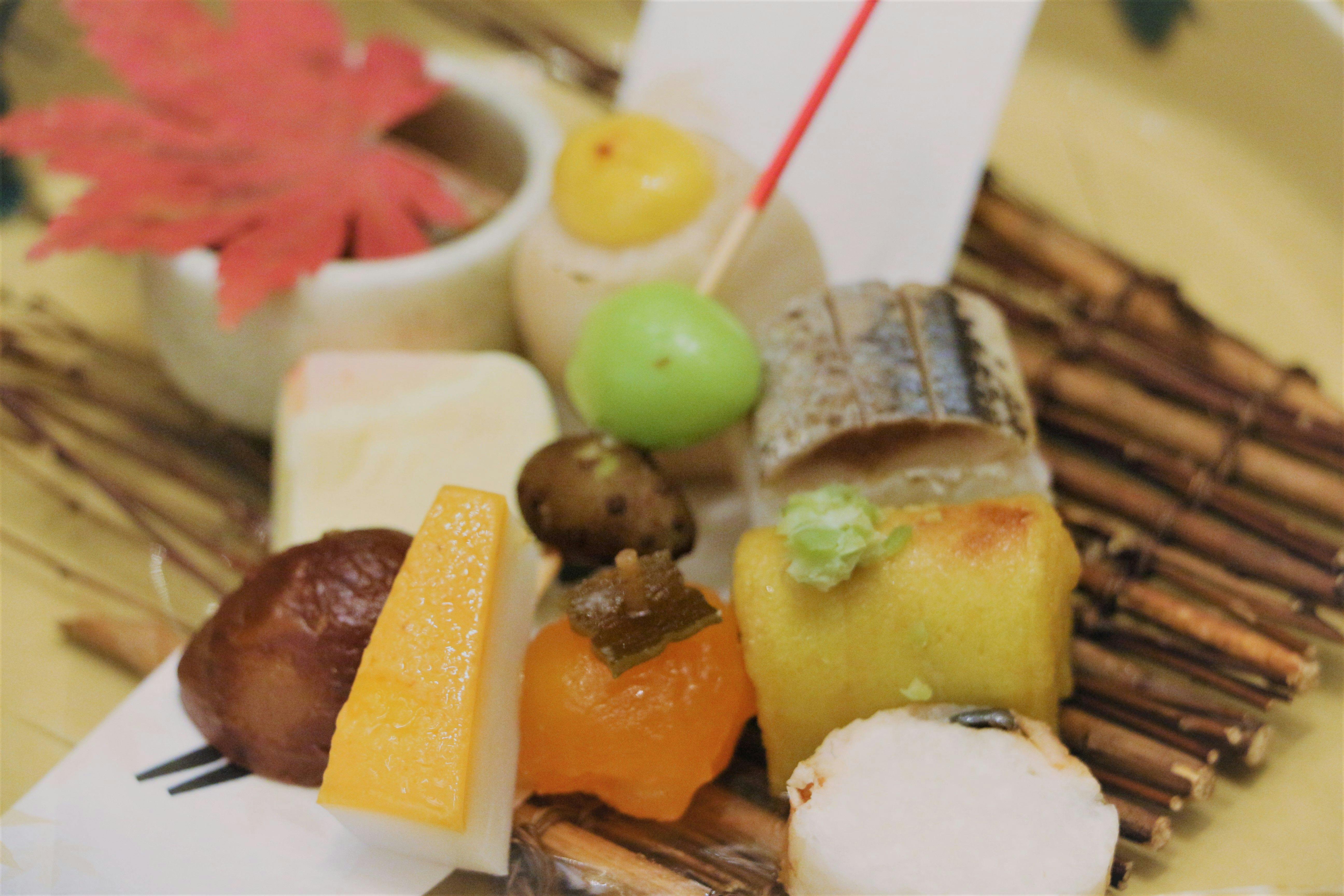 자랑스러운 일본 요리를 즐겨보세요.