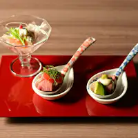 【อาหารญี่ปุ่น/Osaka Korinbo】คอร์ส Kirameki เนื้อสัตว์และอาหารทะเล