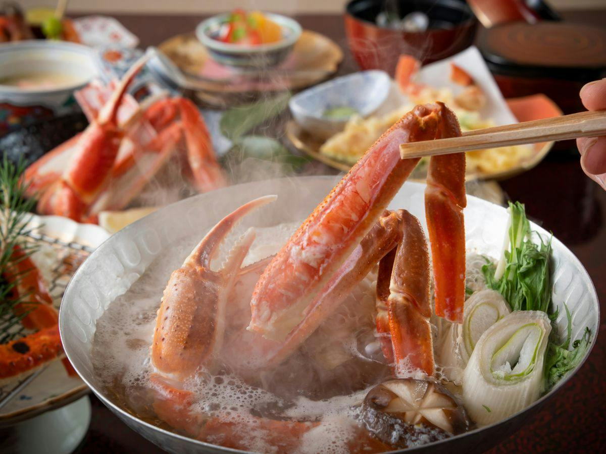 【Paket Kaiseki Kepiting Matsuba】Menggunakan kepiting Matsuba melimpah
