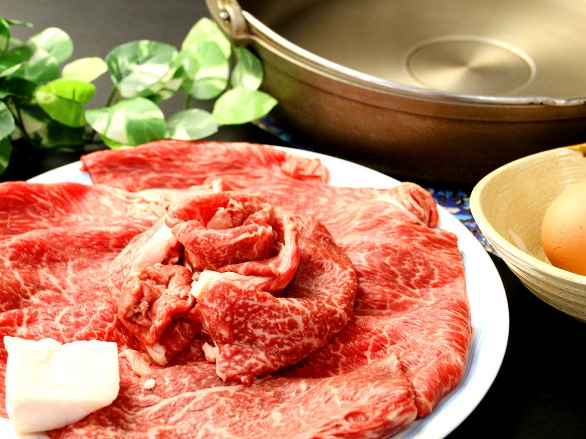 สุกี้ยากี้ - เนื้อจัดเรียง