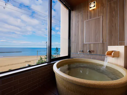 信樂燒浴池客房