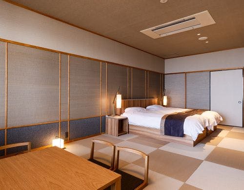 信楽焼風呂付客室